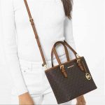 【2色】Michael Kors MK Jet Set 迷你經典老花托特包 單肩包 手提包 購物袋