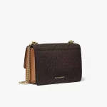 【2色】Michael Kors Jade 老花拼色單肩斜挎包
