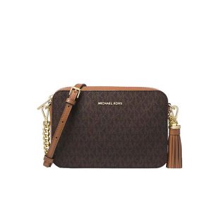 MICHAEL KORS Jet Set 防刮皮革相機包 時尚小方包 3色