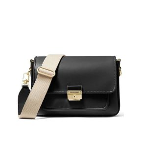 Michael Kors MK Bradshaw 中號金扣翻蓋信封包 單肩斜挎包 3色
