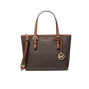 MICHAEL KORS MK Jet Set 小號老花托特包 4色可選