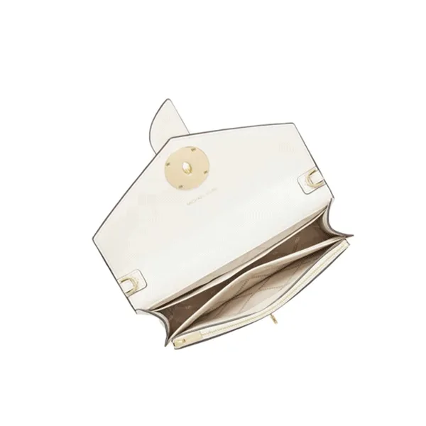 MK Charm 中號皮質斜挎包