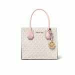 Michael Kors Mercer 中號老花拼色托特包 手提斜挎包 4色可選