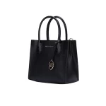 Michael Kors Mercer 荔枝紋皮革托特包 手提斜挎包 黑色