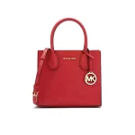 【3色】Michael Kors Mercer 中號皮革托特包 風琴包 手提斜挎包
