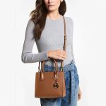 【3色】Michael Kors Mercer 中號皮革托特包 風琴包 手提斜挎包