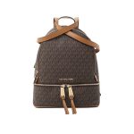 Michael Kors MK Rhea Zip 中號老花滿印雙肩包 女款後背包 2色