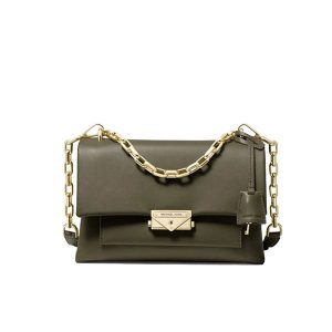 MICHAEL KORS MK Cece 中號皮質單肩斜挎包 信封包 3色可選