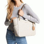 【2色】MICHAEL KORS MK Jet Set 大容量皮革托特包 購物袋 手提包 大號 女款