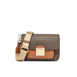 Michael Kors Sloan Editor 斜背包 中號 老花拼色郵差包 3色可選