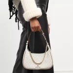 MICHAEL KORS Piper 小號腋下包 老花鍊帶肩背包 2色