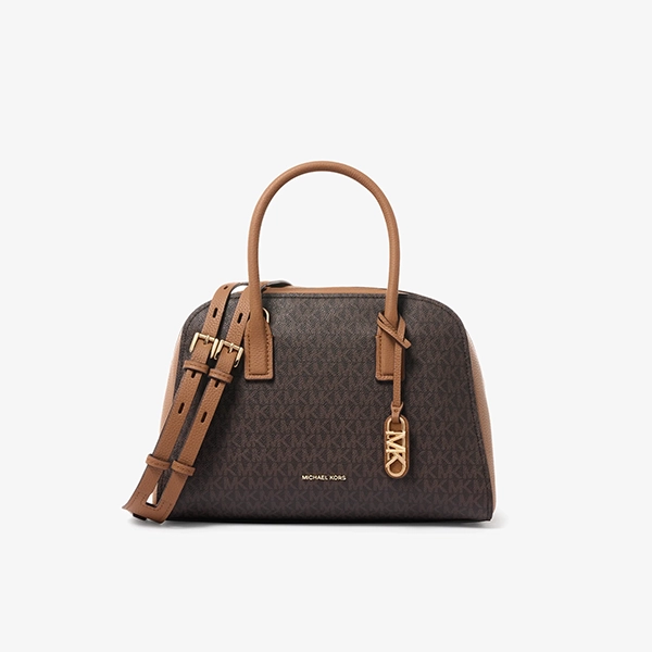 MICHAEL KORS Ashton 超小號老花斜背包