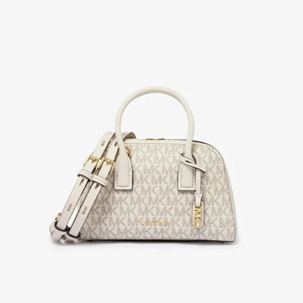 MICHAEL KORS Ashton 超小號老花斜背包