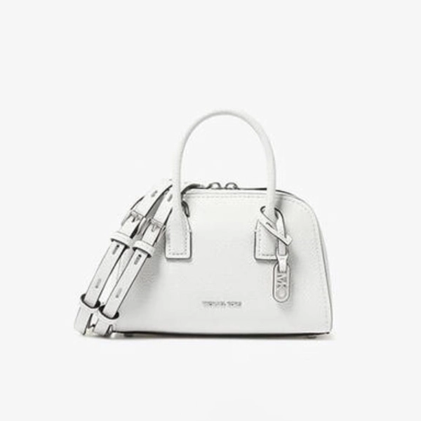 MICHAEL KORS Ashton 超小號老花斜背包-6