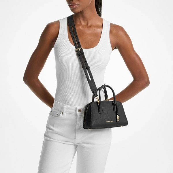 MICHAEL KORS Ashton 超小號老花斜背包