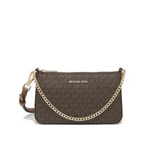 MICHAEL KORS JET SET 小號鍊條防刮手提斜背包