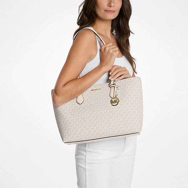 MICHAEL KORS Sheila 大號老花托特包